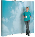 Supremacy Curved Pop Up Display Stand